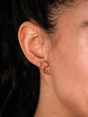 Shop OXB Earrings High/Low Studs