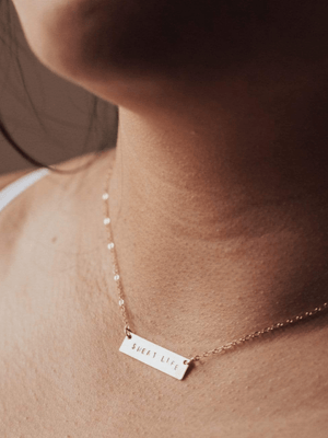 Shop OXB Necklace Love > Fear Necklace