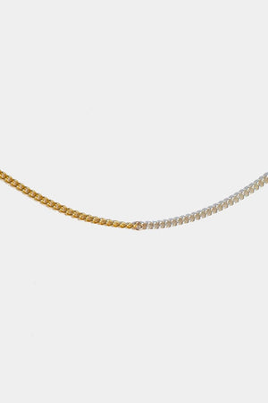 Shop OXB Necklace Mixed Metals / 16" XL Curb Chain