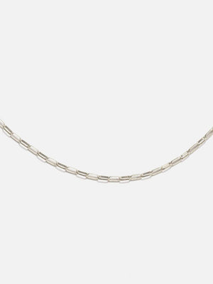 Rio Necklace Sterling Silver / 16" Boxing Chain