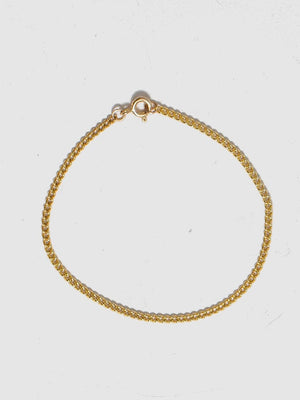 Shop OXB Necklaces Gold Filled / 6" Curb Chain Bracelet