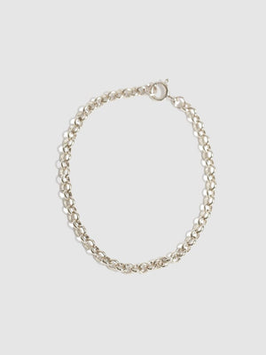Shop OXB Necklaces Sterling Silver / 6" XL Rolo Chain Bracelet
